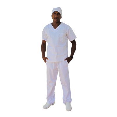 Calot Lavable Blanc - 1 Pi&egrave;ce