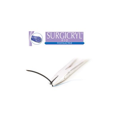 Sutures R&eacute;sorbables En Polyglactine Surgicryl 910 - Boite De 12